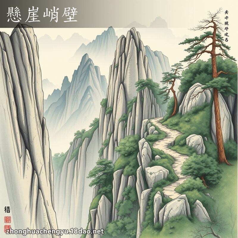 懸崖峭壁 配图