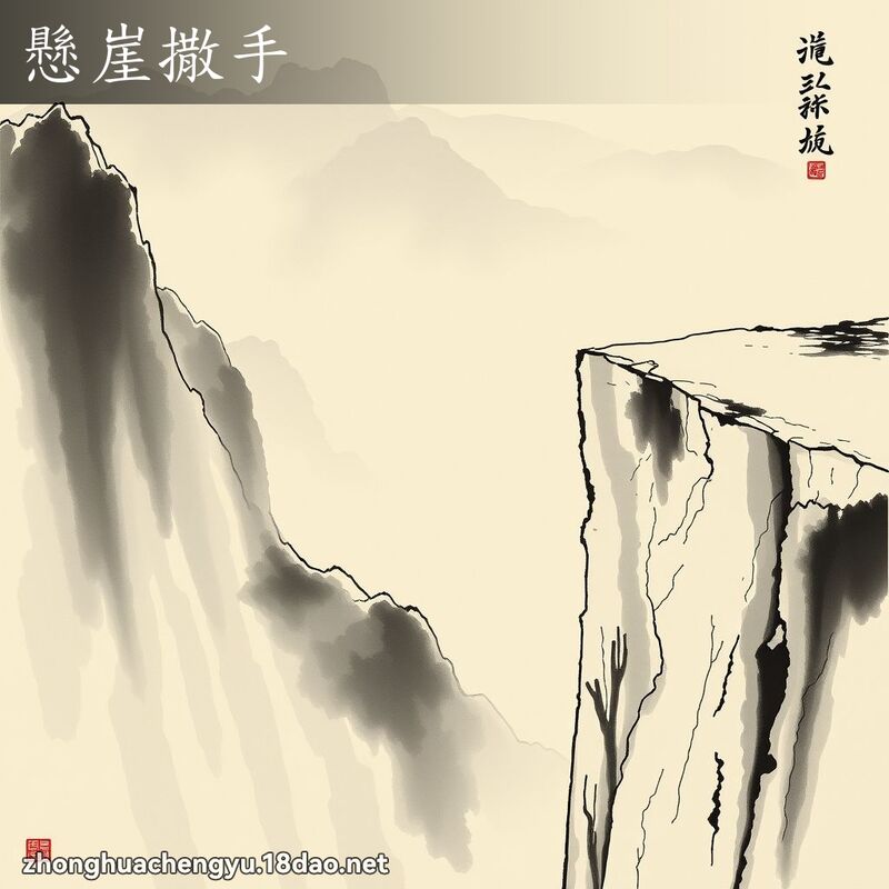 懸崖撒手 配图