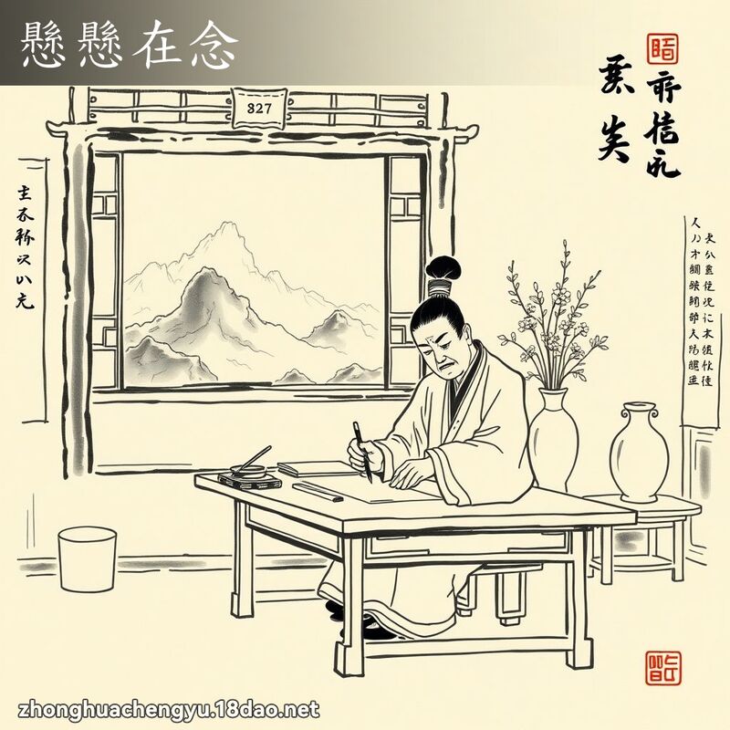 懸懸在念 配图