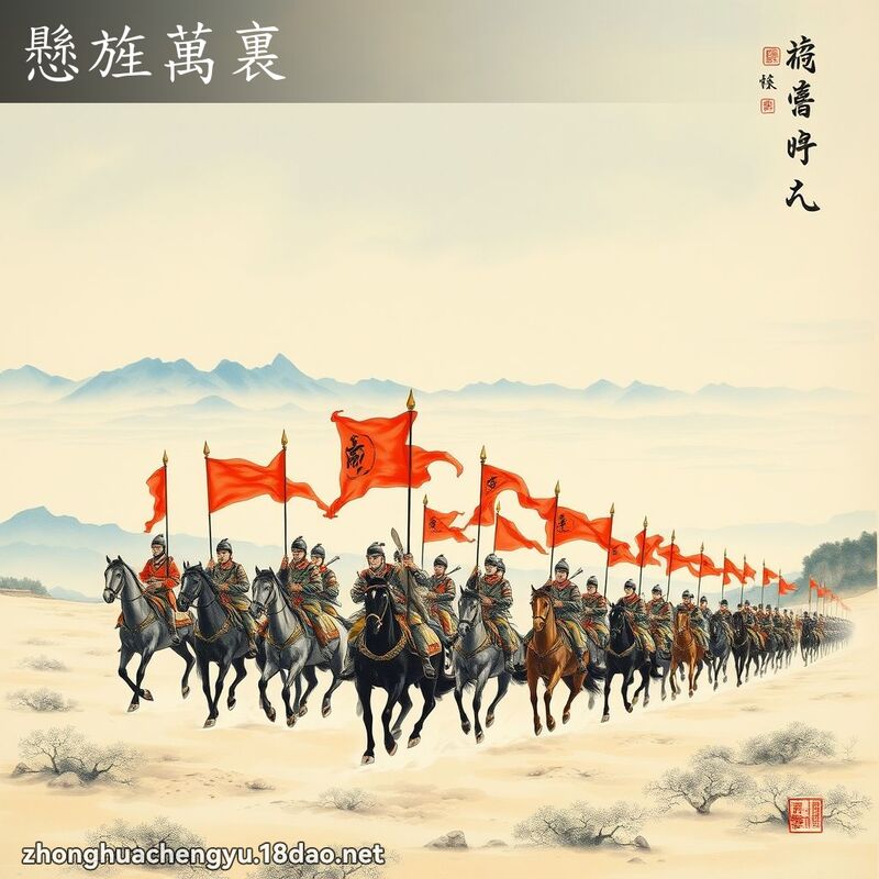 懸旌萬裏 配图