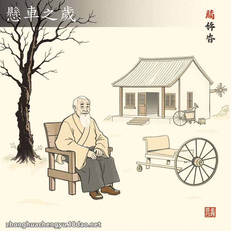 懸車之歲 配图