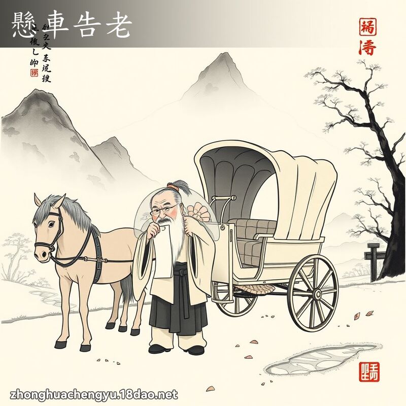 懸車告老 配图
