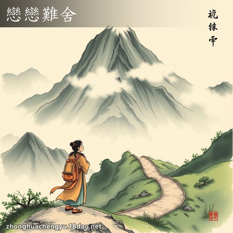 戀戀難舍 配图