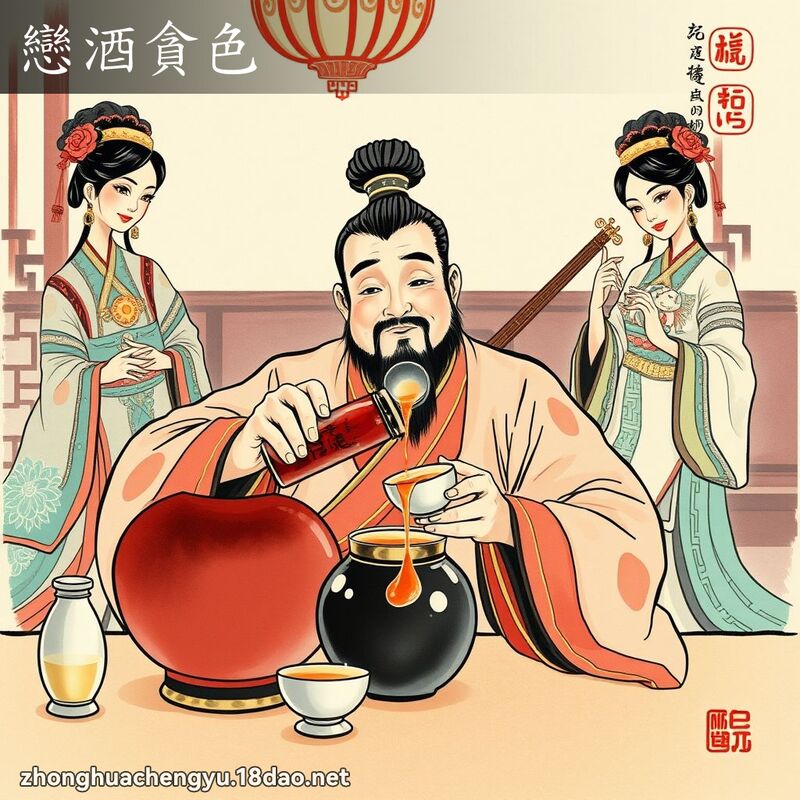 戀酒貪色 配图