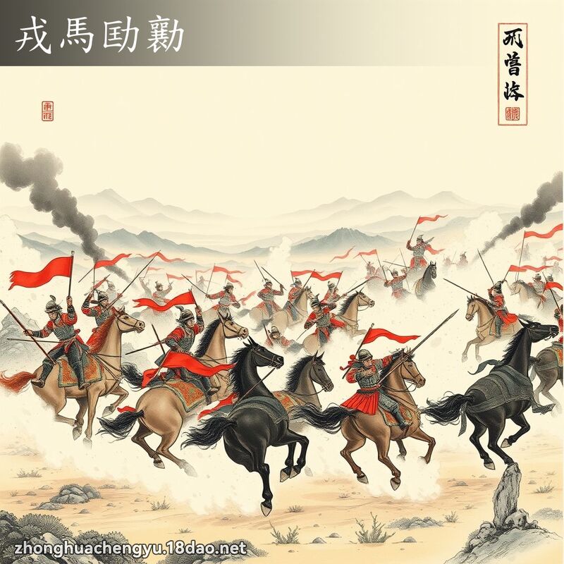 戎馬劻勷 配图