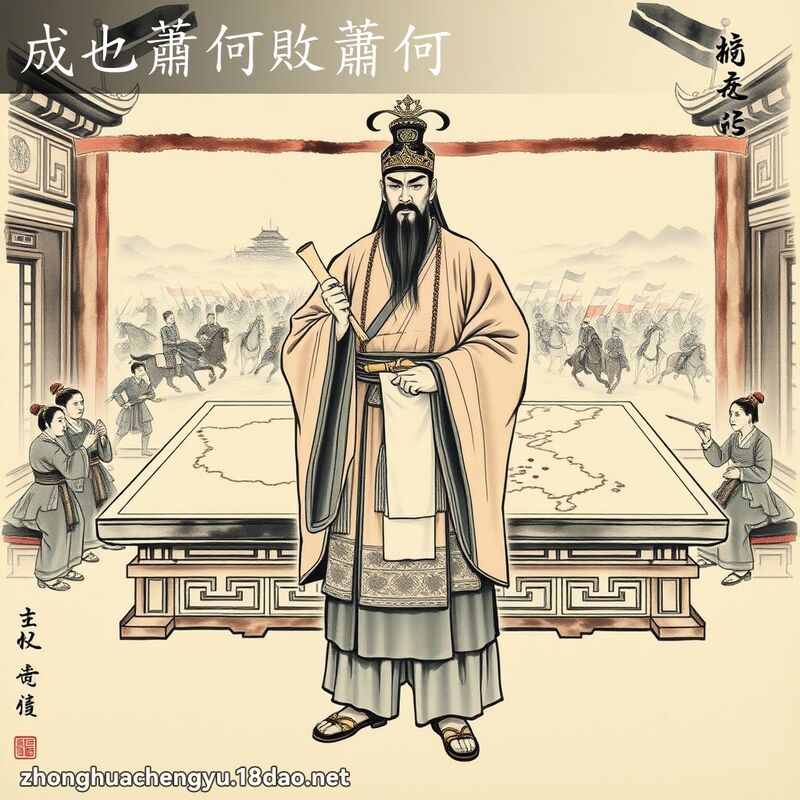 成也蕭何敗蕭何 配图