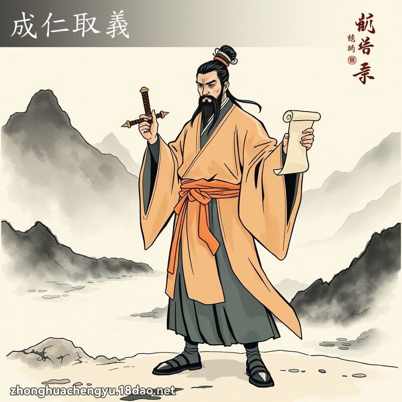 成仁取義 配图