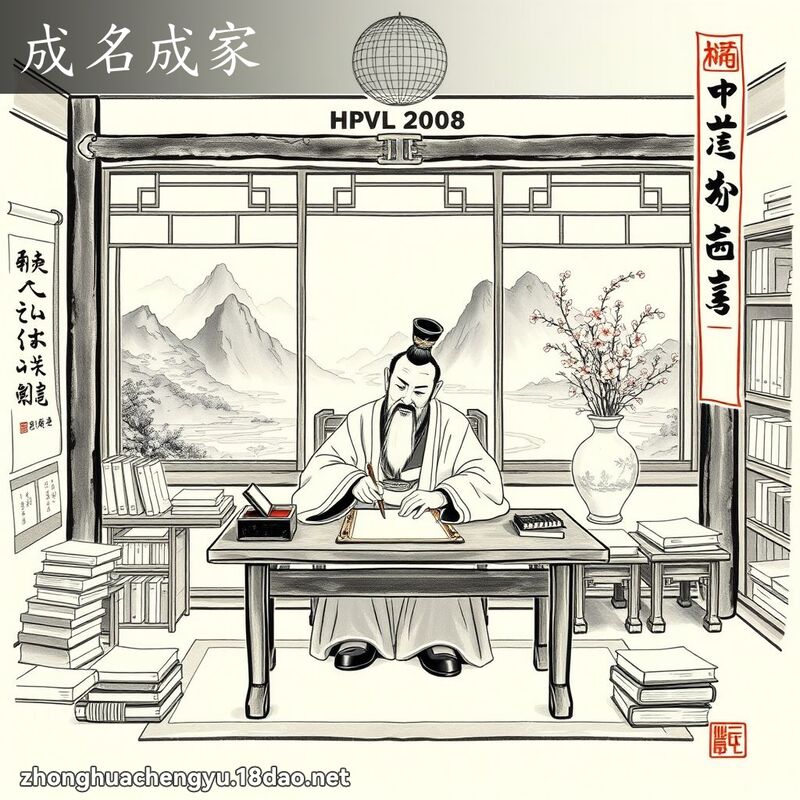 成名成家 配图