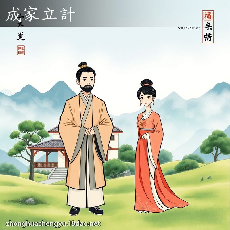 成家立計 配图