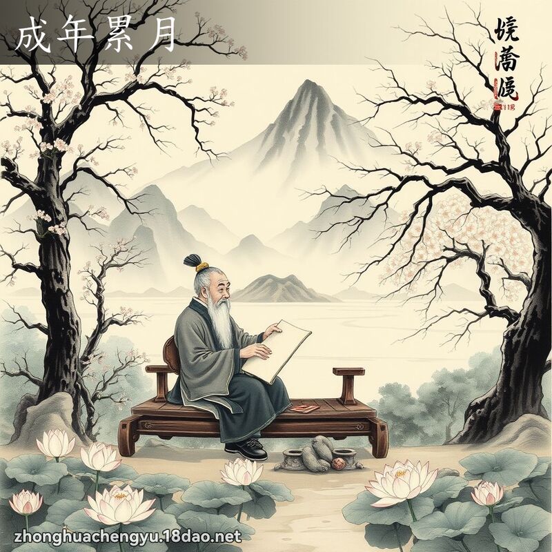 成年累月 配图