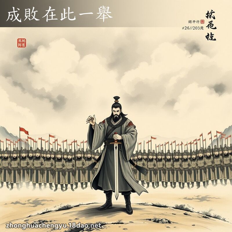 成敗在此一舉 配图