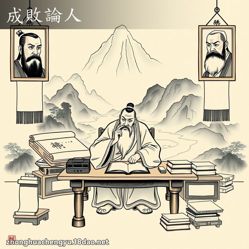 成敗論人 配图