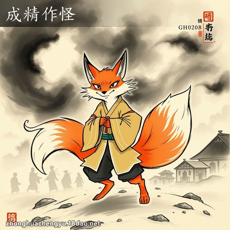 成精作怪 配图