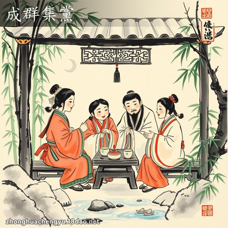 成群集黨 配图