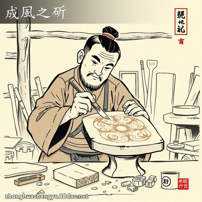 成風之斫 配图