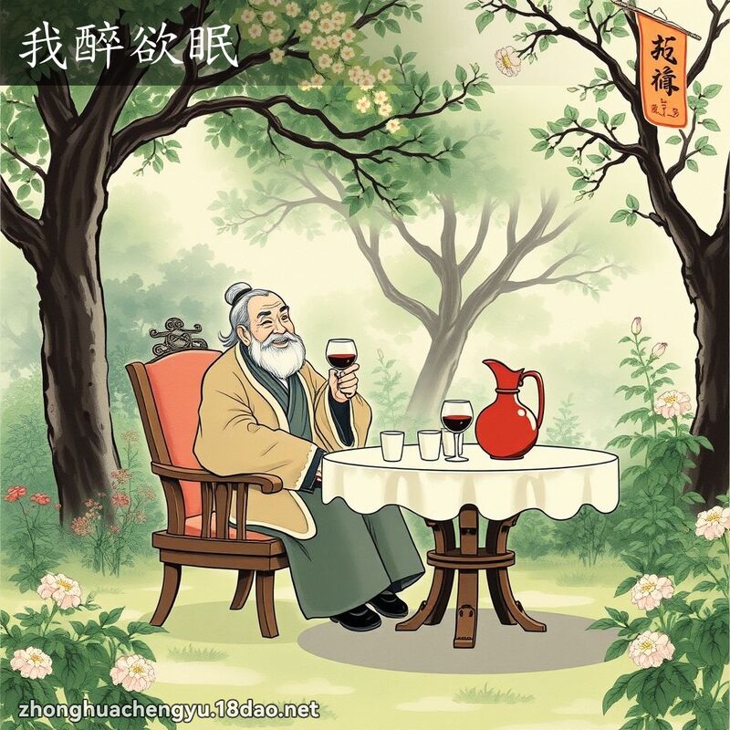 我醉欲眠 配图