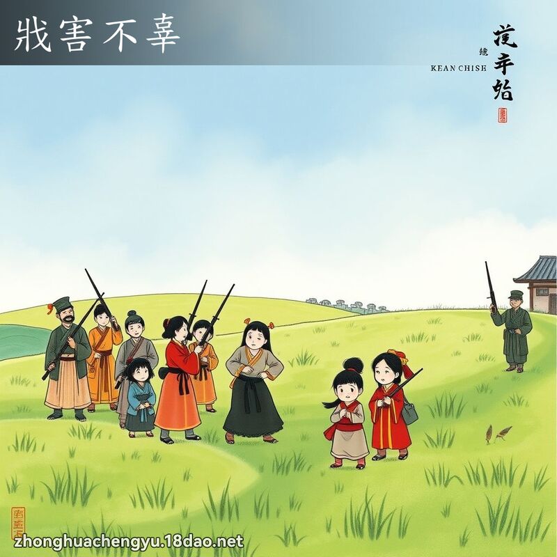 戕害不辜 配图