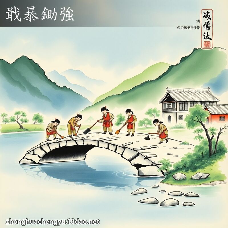 戢暴鋤強 配图