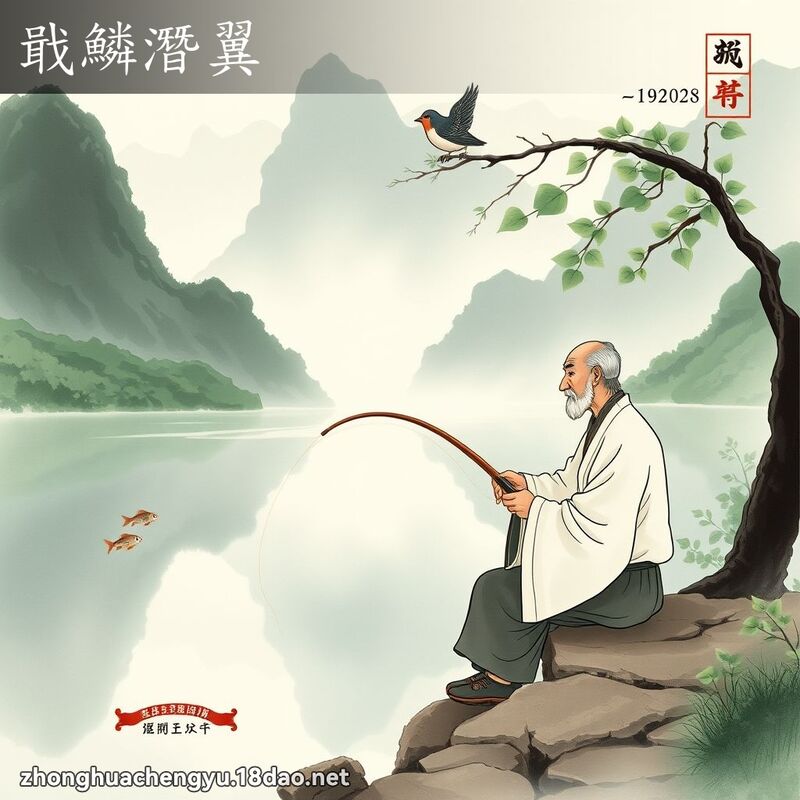 戢鱗潛翼 配图