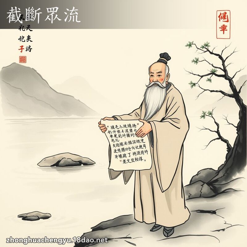 截斷眾流 配图