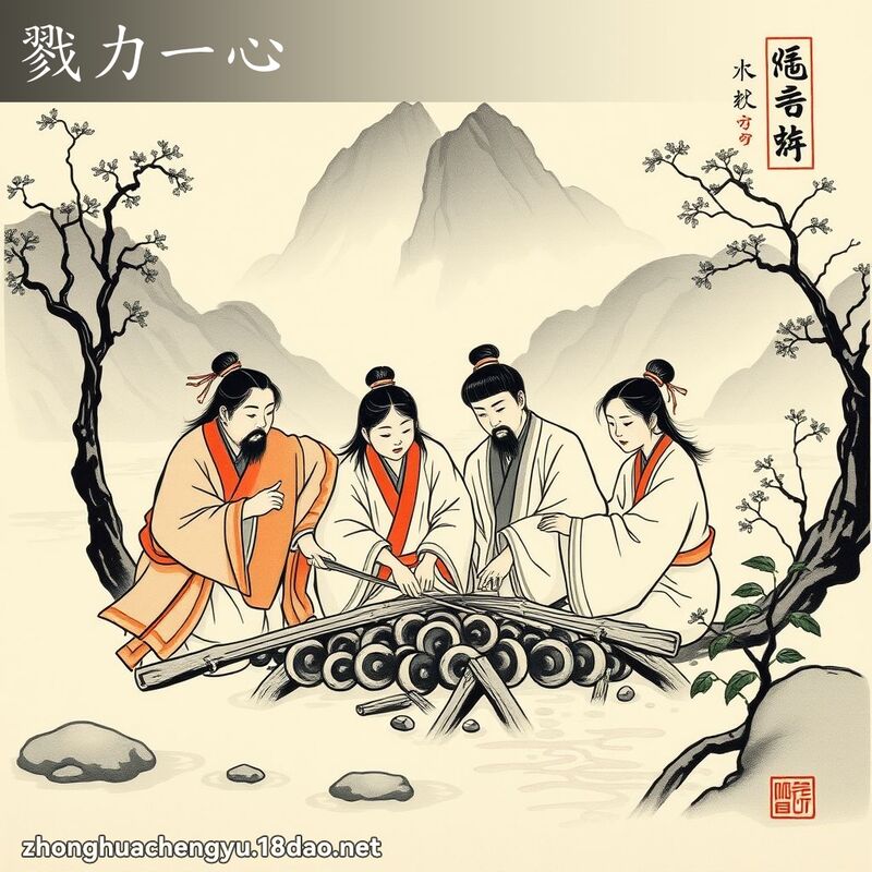 戮力一心 配图