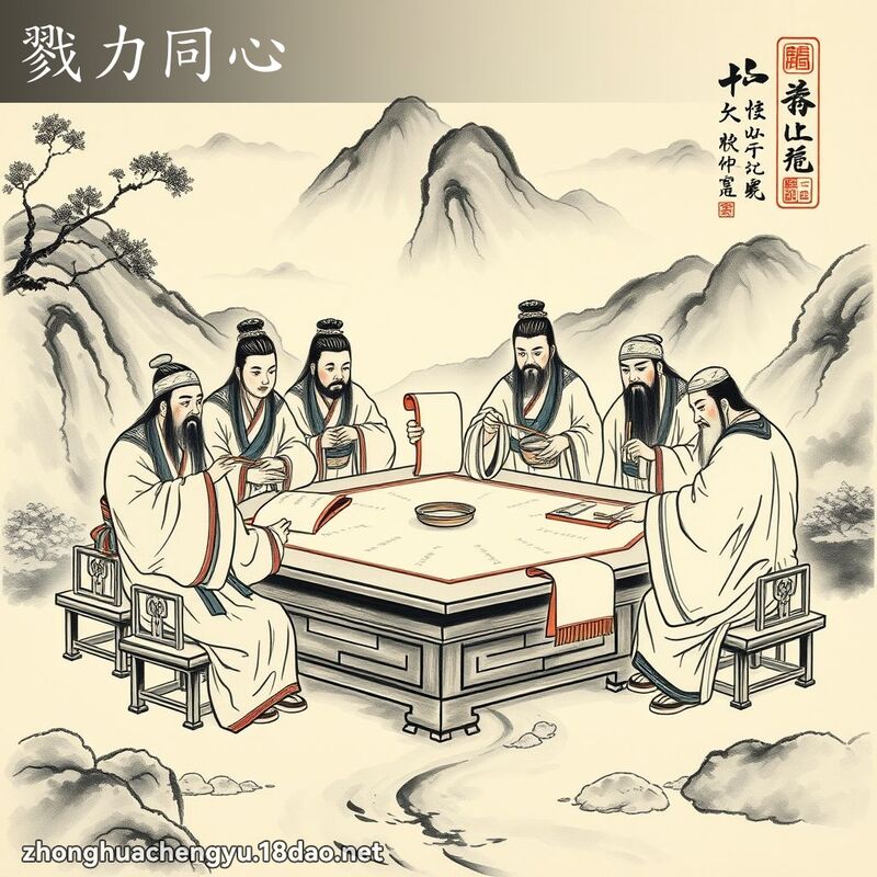 戮力同心 配图