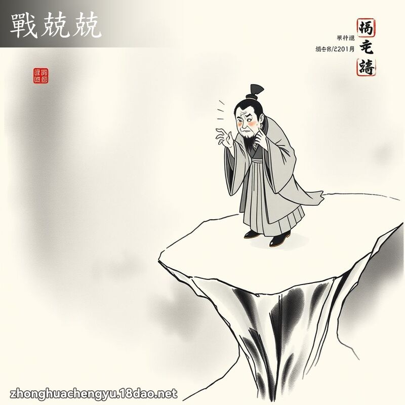 戰兢兢 配图