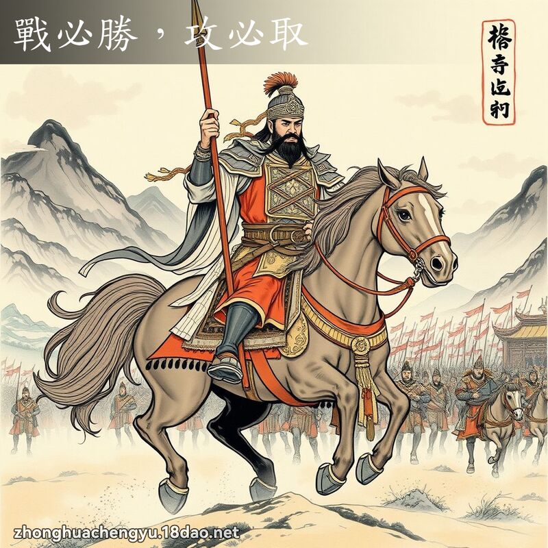 戰必勝,攻必取 配图