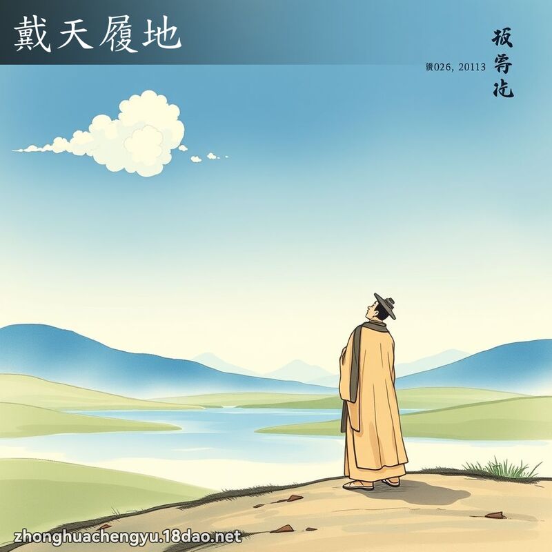 戴天履地 配图