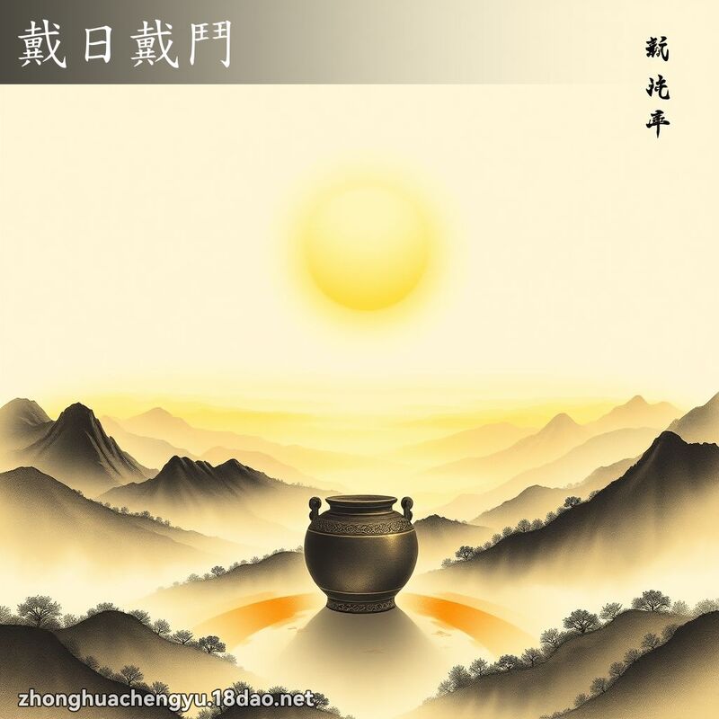 戴日戴鬥 配图
