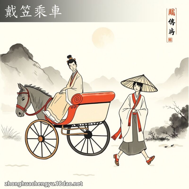 戴笠乘車 配图