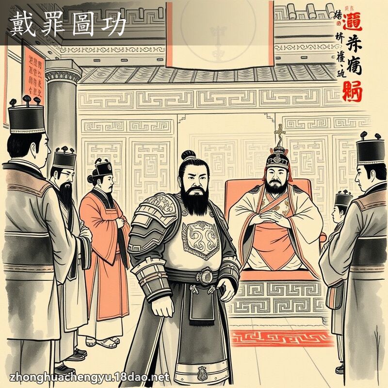 戴罪圖功 配图
