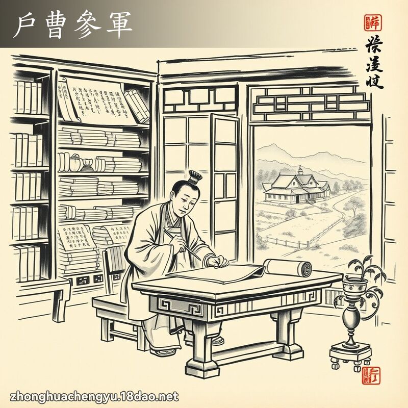 戶曹參軍 配图