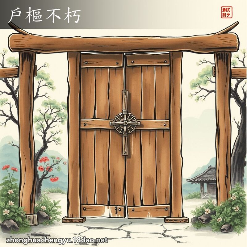 戶樞不朽 配图