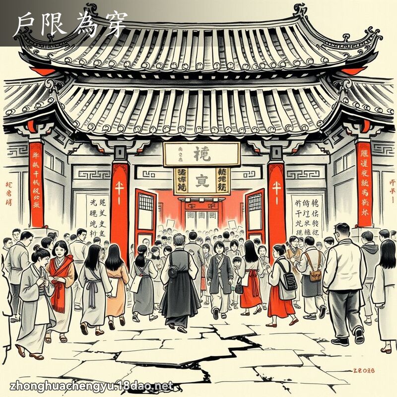 戶限為穿 配图
