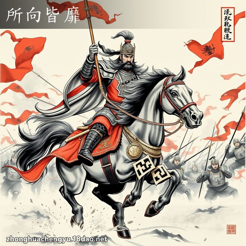 所向皆靡 配图