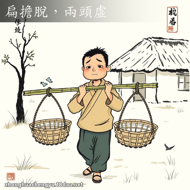 扁擔脫,兩頭虛 配图