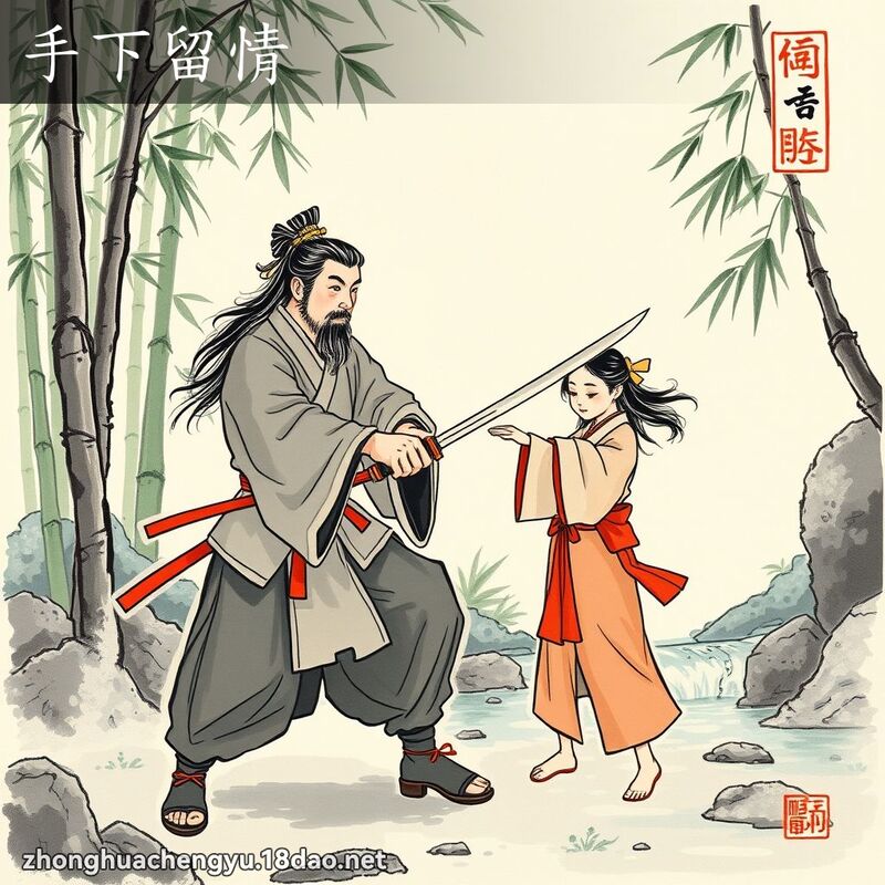 手下留情 配图