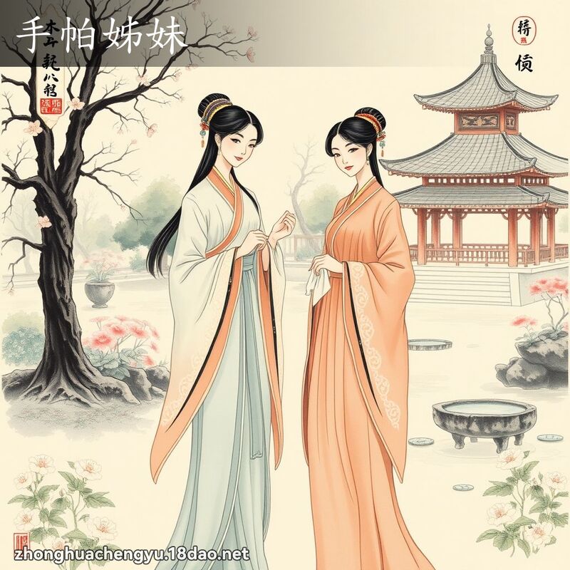 手帕姊妹 配图