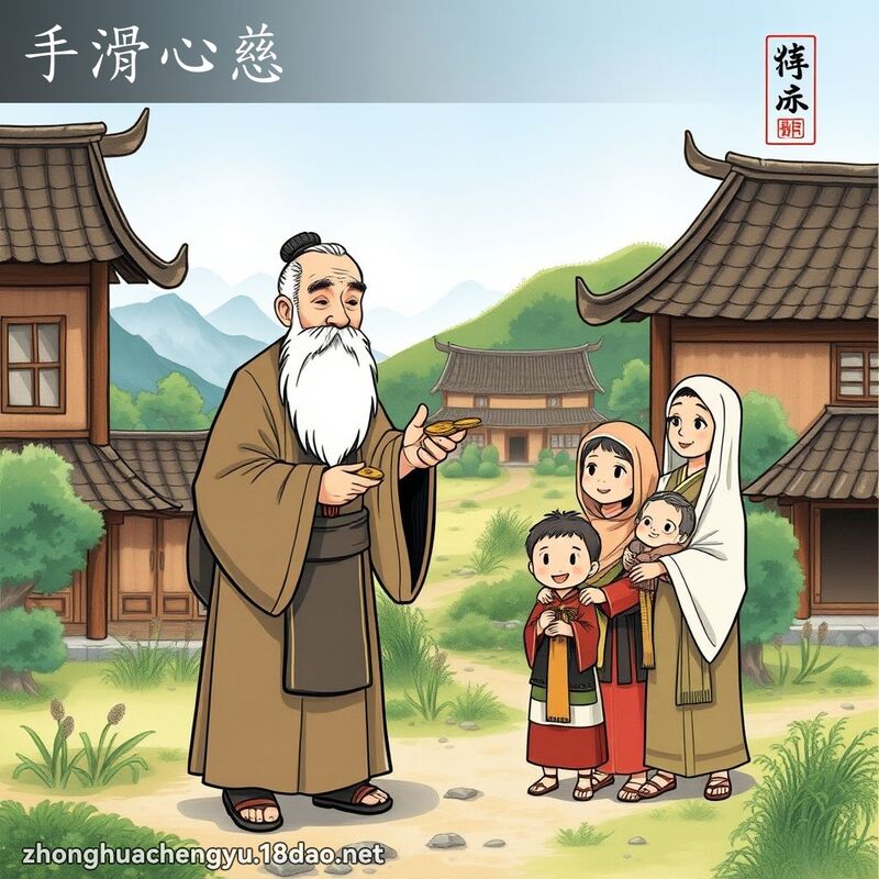 手滑心慈 配图