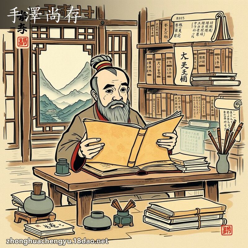 手澤尚存 配图