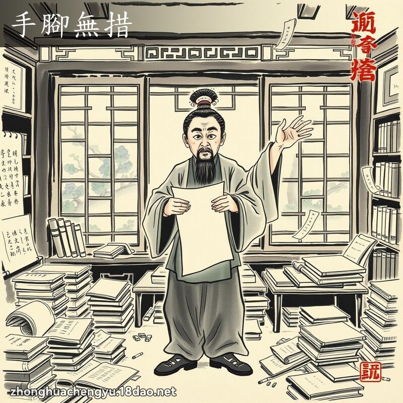 手腳無措 配图