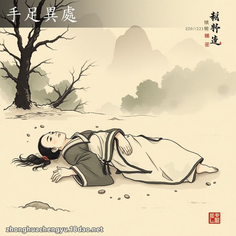 手足異處 配图