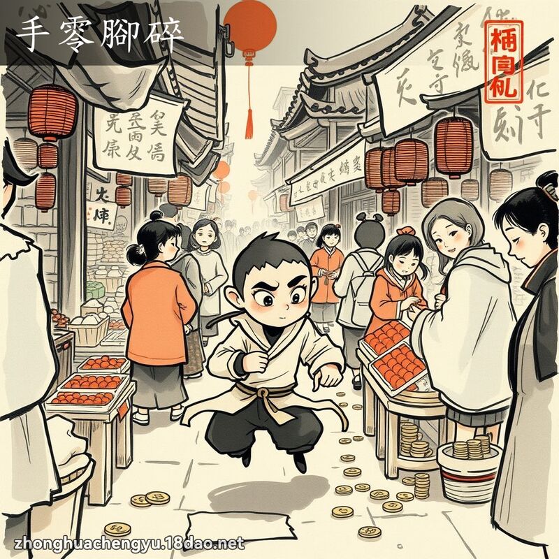 手零腳碎 配图