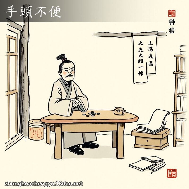 手頭不便 配图