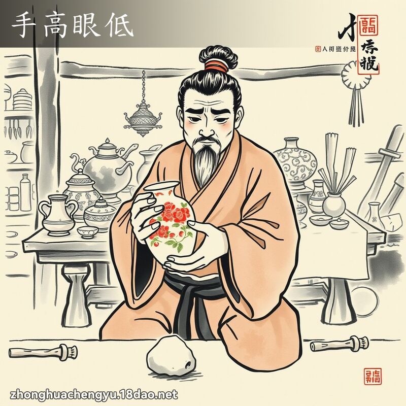 手高眼低 配图