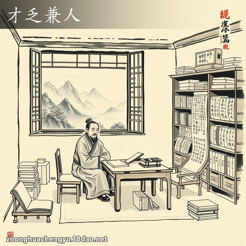 才乏兼人 配图