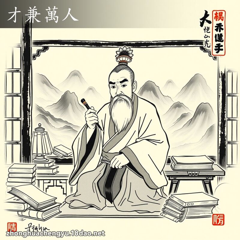才兼萬人 配图