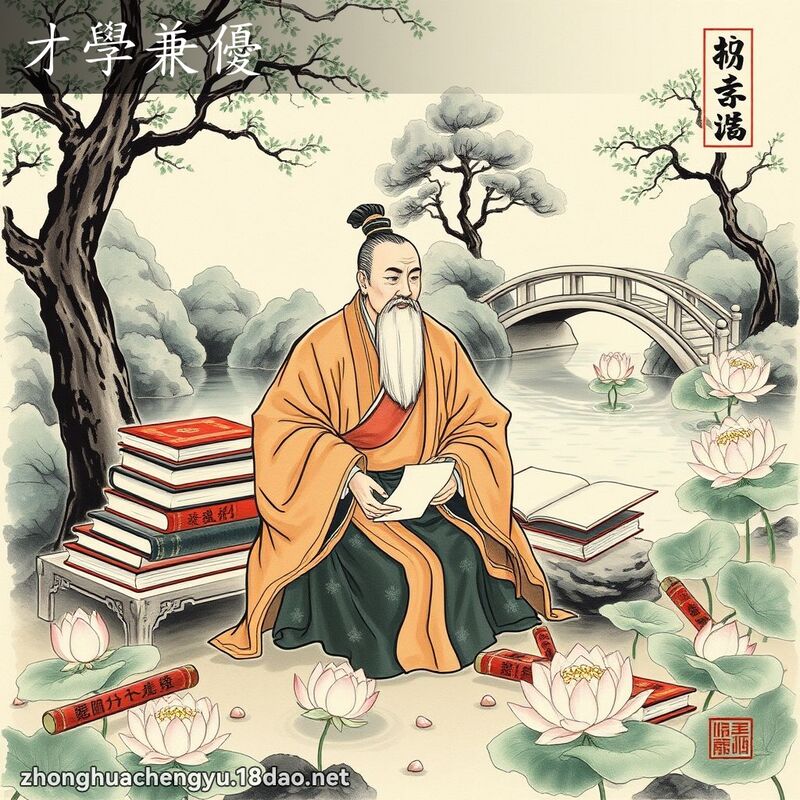 才學兼優 配图