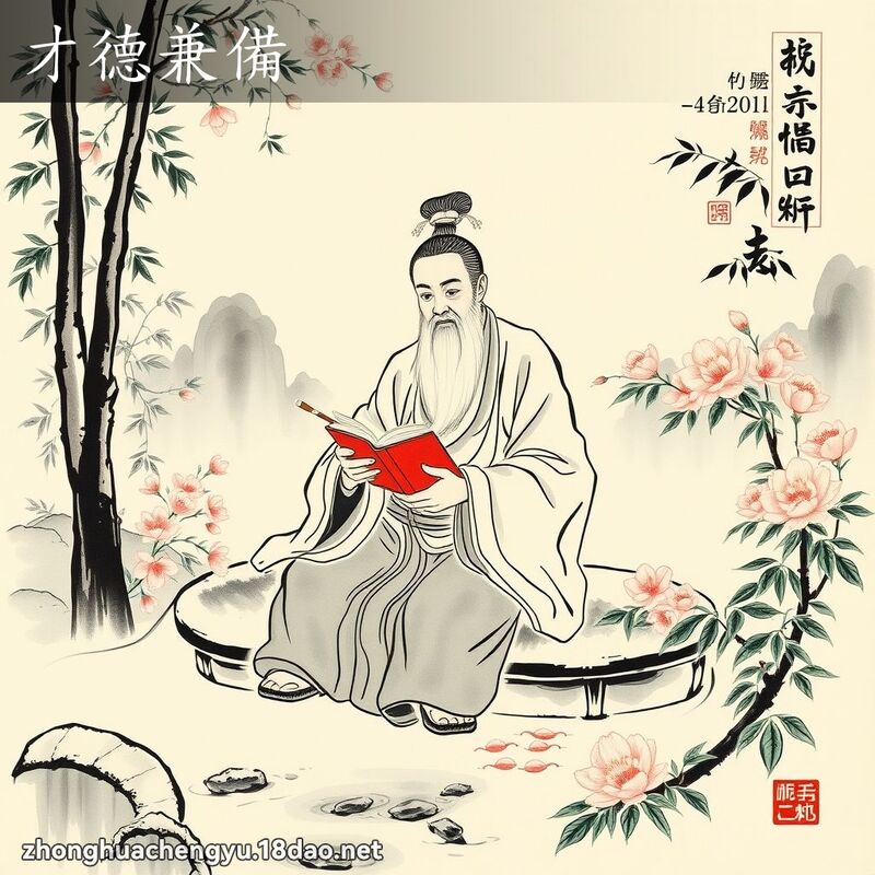 才德兼備 配图